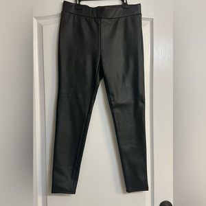 Loft leather leggings